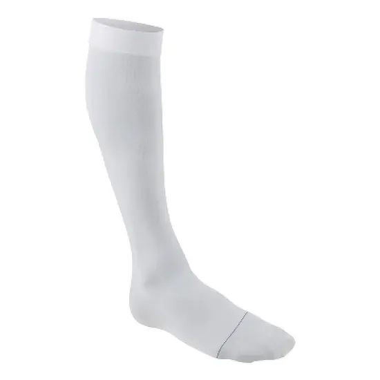 FUTURO Anti-Embolism Stockings Knee Length Closed Toe - Large Regular - White image {6}