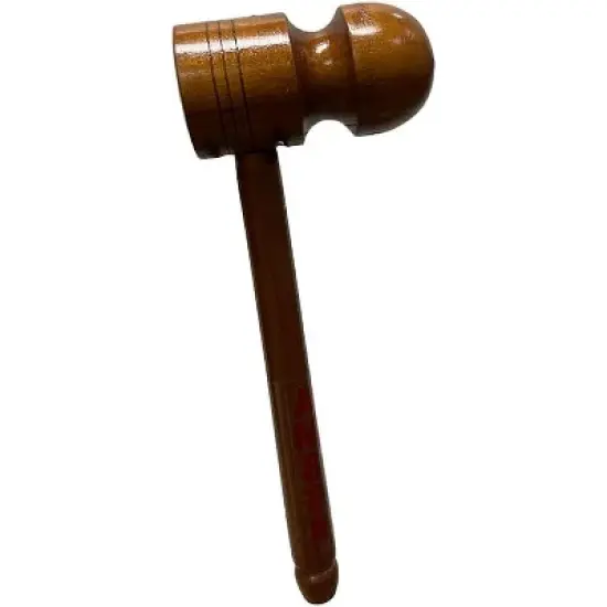 AMBER Sporting Goods Cricket Stump Wooden Mallet Wooden Mallet/Hammer for Knocking and Bat Preparation image {5}