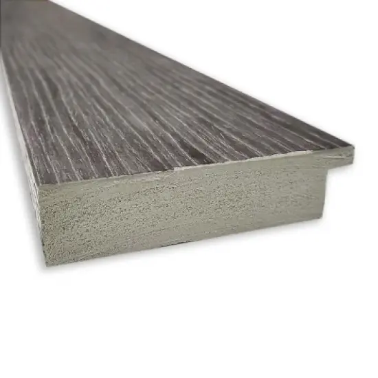 Amanti Art Pinstripe Plank Grey Framed Dry Erase Magnetic Board image {2}