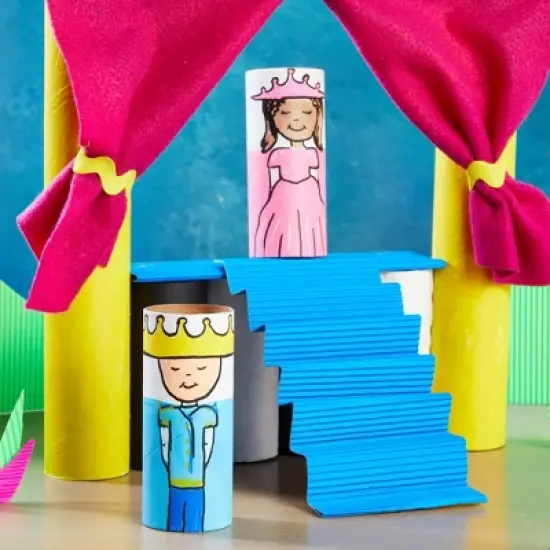 Juvale 224-Pack Brown Cardboard Tubes for Crafts, Empty Toilet Paper Rolls for DIY Art Projects, Classroom Crafts, Holiday Decorations, 1.6x4 In image {3}