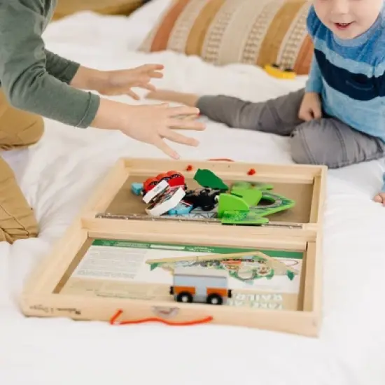 Melissa & Doug Take-Along Railroad 17pc image {6}