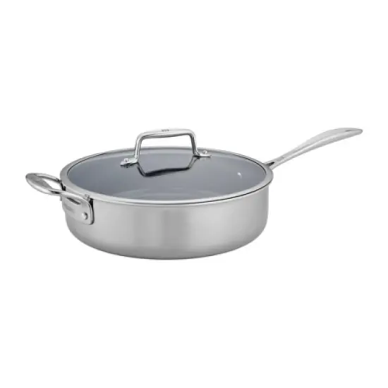 ZWILLING Clad CFX Stainless Steel Ceramic Nonstick Saute Pan image {7}