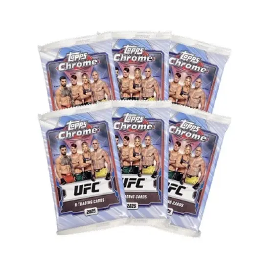 2025 Topps Chrome UFC Trading Card Mega Box image {2}