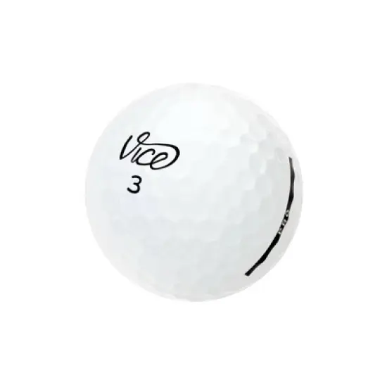 Vice Pro Grade A Golf Balls Recycled - 36pk: 1.68 Diameter, Urethane Shell, All Ages image {2}