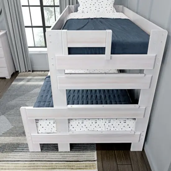 Max & Lily Farmhouse Twin over Full Bunk Bed image {3}