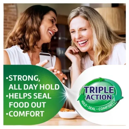 Poligrip Extra Care Denture Adhesive Creams - 2.2oz/2ct image {5}