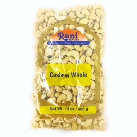 Raw Cashews Whole (uncooked, unsalted) - Rani Brand Authentic Indian Products image {4}