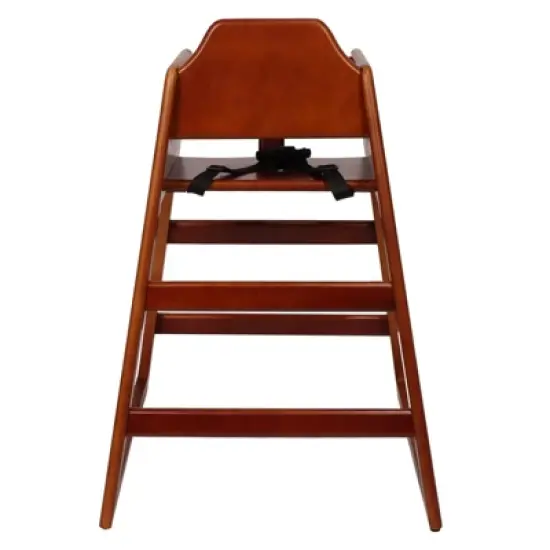 Acoinel Wooden Double Solid Wood Portable High, Easy to Clean Baby Booster Chair image {8}