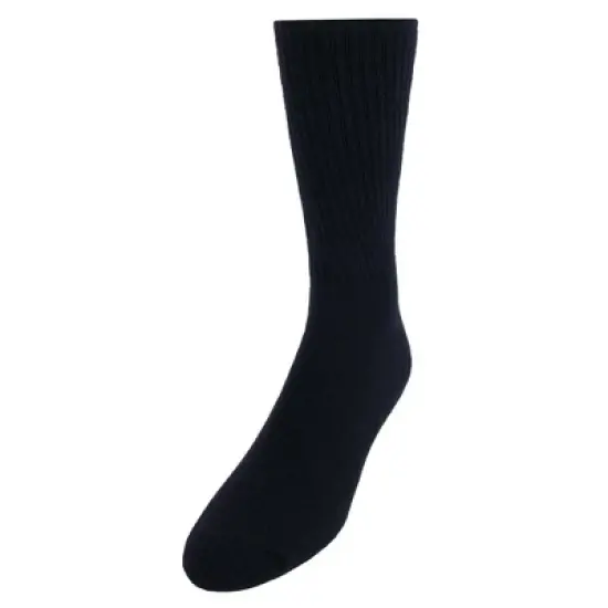 Vannucci Men's Super Soft Mid-Calf Ribbed Dress Socks (1 Pair) image {3}