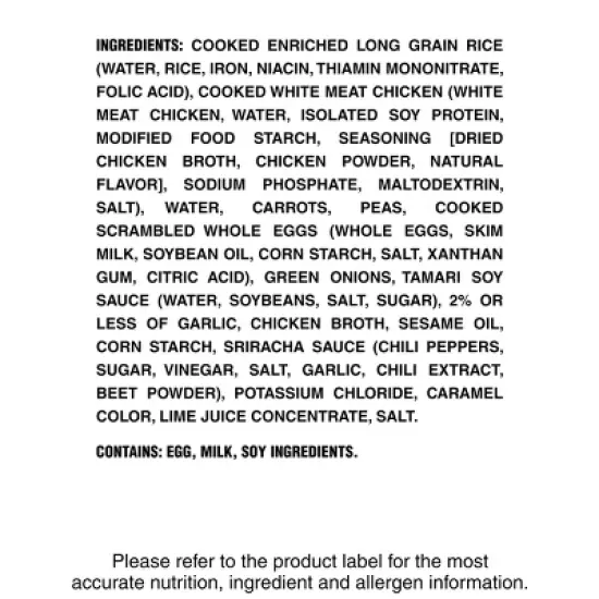 Lean Cuisine Comfort Cravings Frozen Chicken Fried Rice Microwave Meal - 9oz image {10}