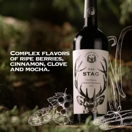 St. Huberts The Stag Cabernet Sauvignon Red Wine - 750ml Bottle image {1}