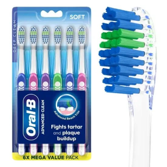 Oral-B Indicator Contour Clean Soft Bristle Manual Toothbrush image {10}