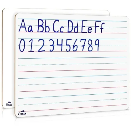SCRIBBLEDO Ruled Dry Erase Board Lined 9"x12" image {10}