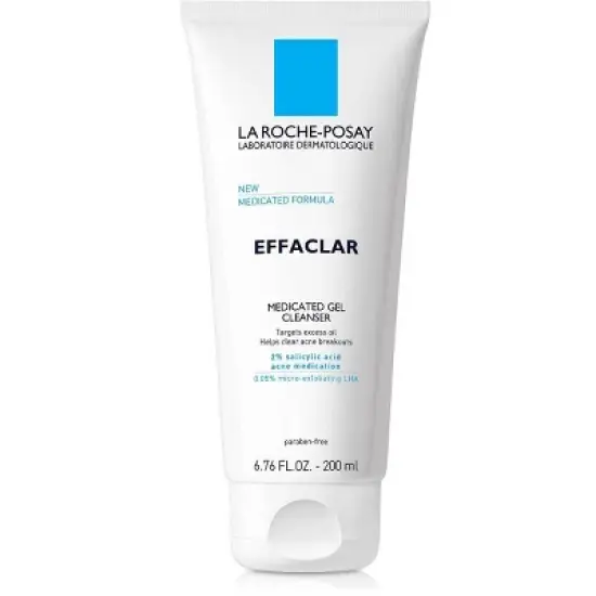 La Roche Posay Effaclar Acne Face Cleanser Medicated Gel Face Cleanser with Salicylic Acid for Acne Prone Skin image {11}