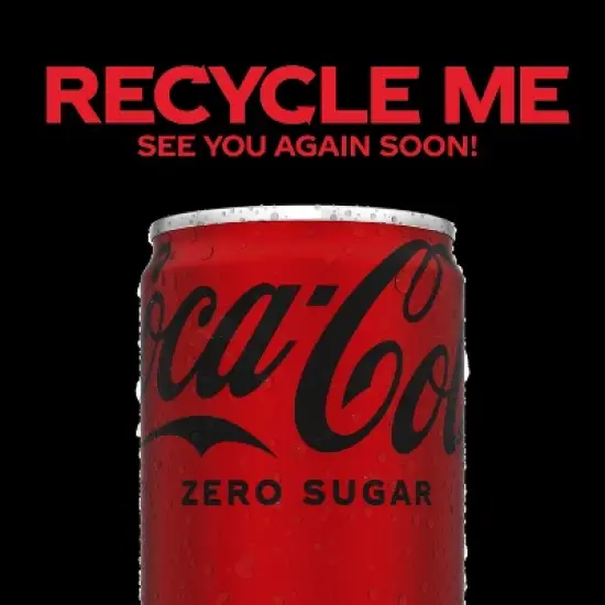 Coca-Cola Zero Sugar Soda - 10pk/7.5 fl oz Mini-Cans image {6}