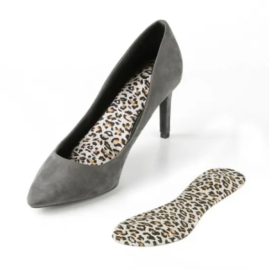 INSPIRE CHIC Women's Sponge 3/4 Length High Heel Shoes Cushions image {4}