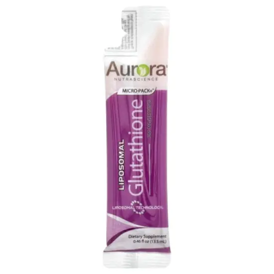 Aurora Nutrascience Micro-Pack+&reg;, Liposomal Glutathione, 30 Packets, 0.46 fl oz (13.5 ml) Each image {2}