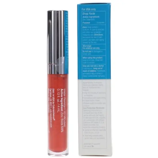 Colorescience Peptide Lip Shine SPF 35 Coral 0.13 oz image {1}