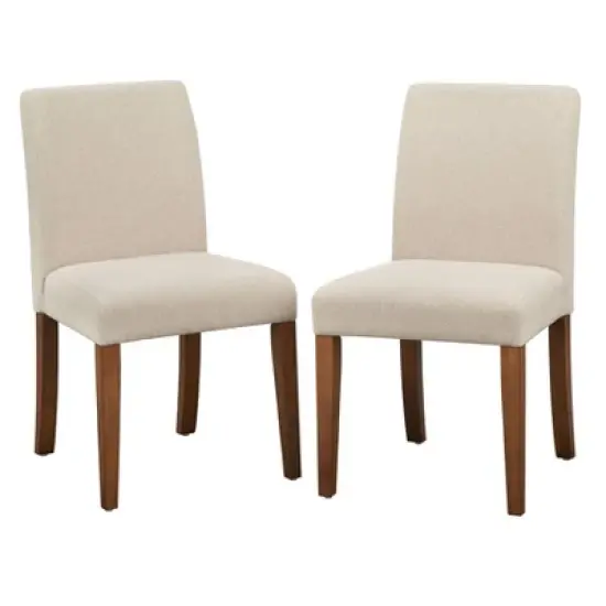 Set of 2 Estelle Armless Dining Chairs - Buylateral image {8}