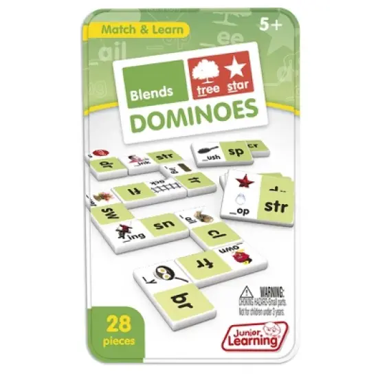 Junior Learning Blends Dominoes, 2 Sets image {1}