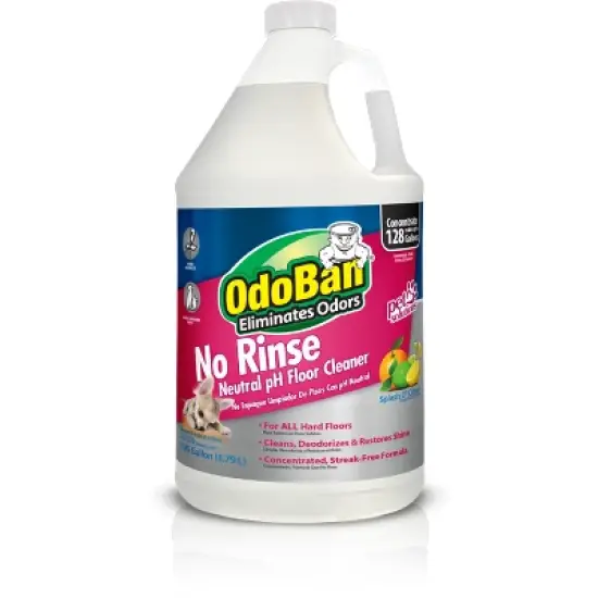 OdoBan Pet Solutions No Rinse Neutral pH Floor Cleaner Concentrate, 1 Gallon image {4}