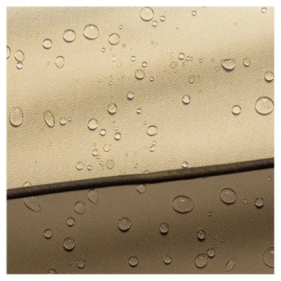 Classic Accessories Light Gray Veranda Patio Loveseat Cover image {1}