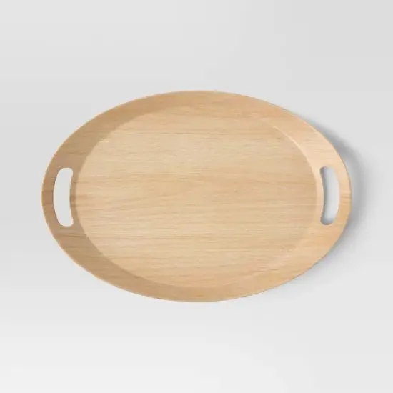 19" Melamine Serving Tray with Handle - Room Essentials&trade; image {2}