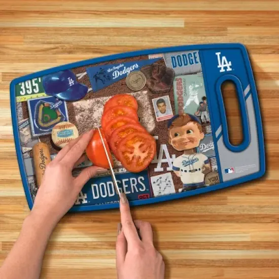 MLB Los Angeles Dodgers Retro Series Cutting Board image {3}