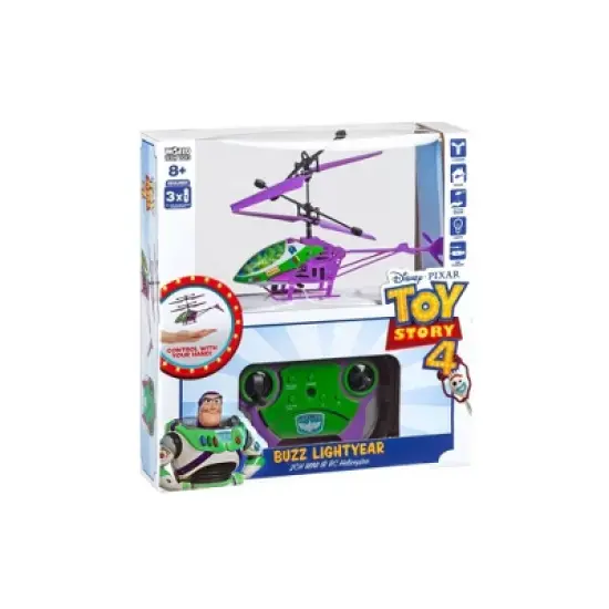 Disney Pixar Toy Story Buzz Lightyear 2CH IR Helicopter image {7}