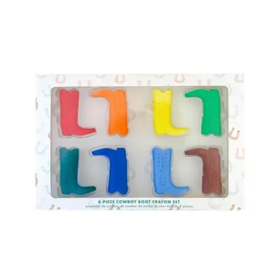 Daydream Society - Yeehaw Boot Crayons - Pack of 8 Crayons image {2}