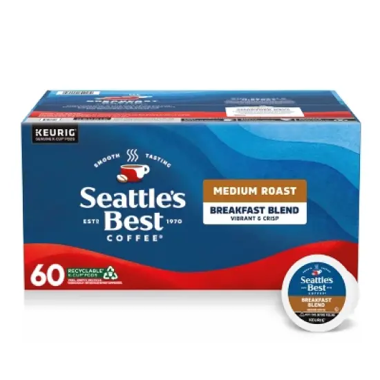 Keurig Seattle's Best Breakfast Blend Medium Roast K-Cup - 60ct/21.1oz image {7}