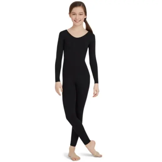 Capezio Team Basics Long Sleeve Unitard - Girls image {2}