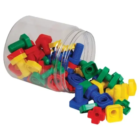 Edx Education Nuts & Bolts, Set of 64 image {2}