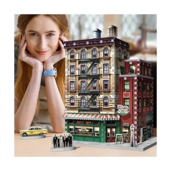 Friends Central Perk 3D Puzzle 440pc: Wrebbit Foam Pop Culture 440 Pieces image {10}