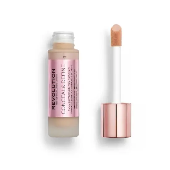 Makeup Revolution Conceal and Define Foundation - 0.8 fl oz image {8}