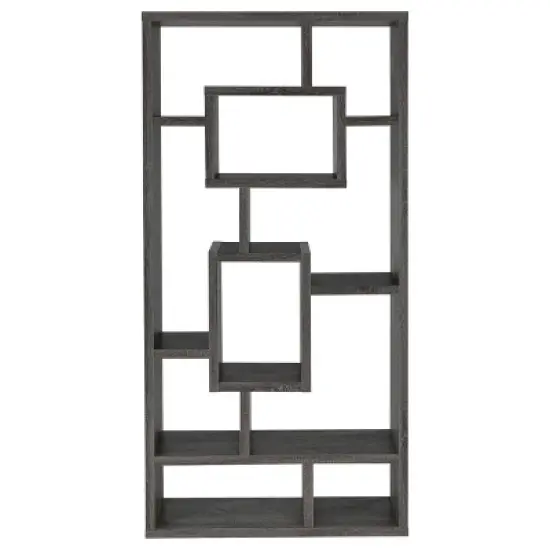 Howie 10 Shelf Bookcase - Coaster image {2}