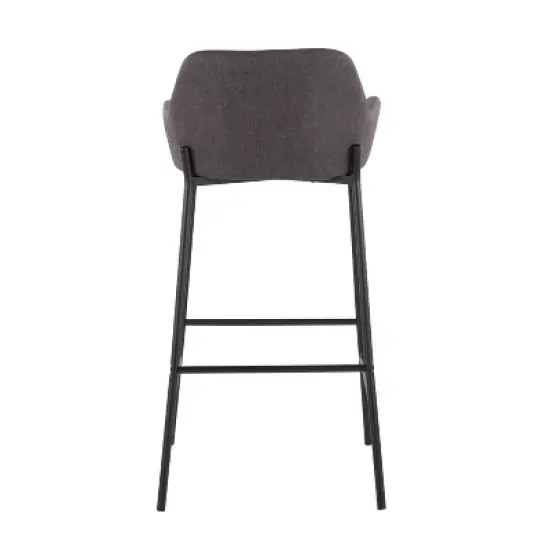 Set of 2 Daniella Metal Polyester Barstool - LumiSource image {4}