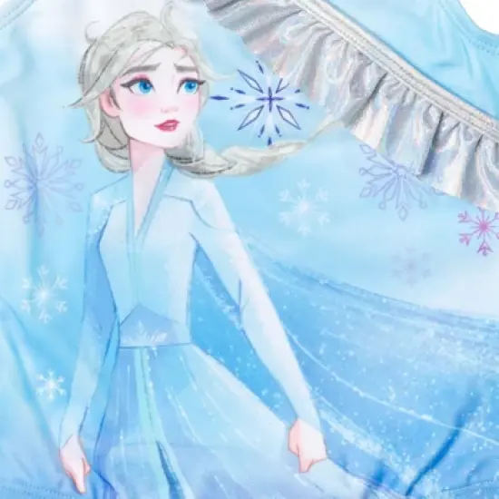 Disney Frozen Elsa Anna Girls One Piece Bathing Suit Toddler image {3}
