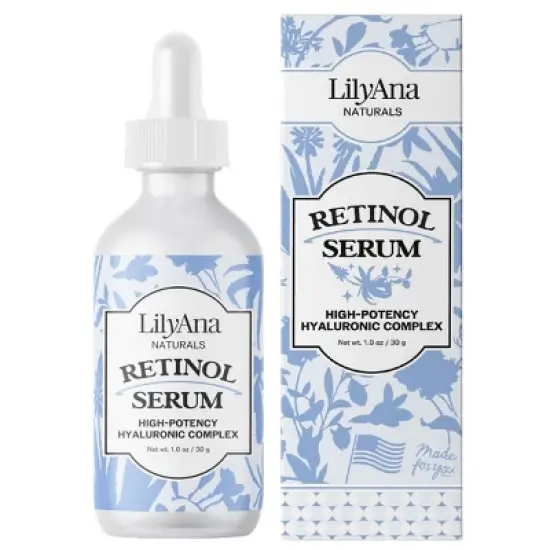 LilyAna Naturals Retinol Face Serum - 1oz image {3}