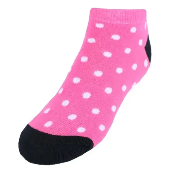 Alexa Rose Girl's Colorful and Playful Puppy No Show Socks (10 Pack) image {3}