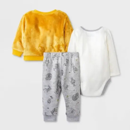 Baby Boys' Star Wars Top and Bottom Set - Yellow image {1}