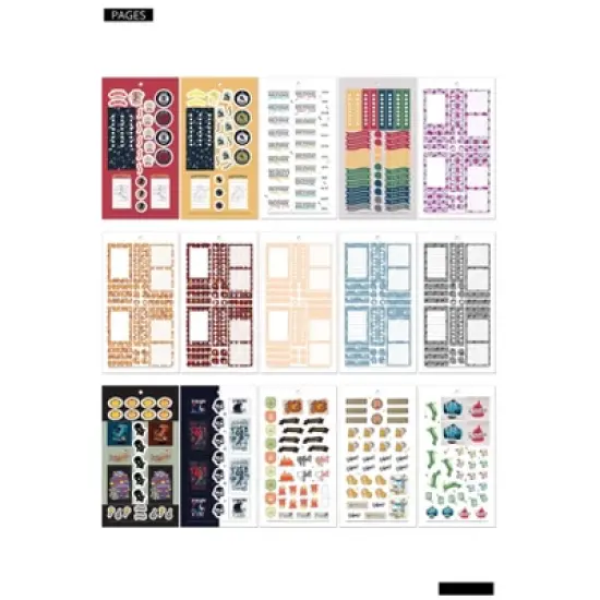 Wizarding World Harry Potter 1000ct Seasons and Events Planner Sticker Book image {3}