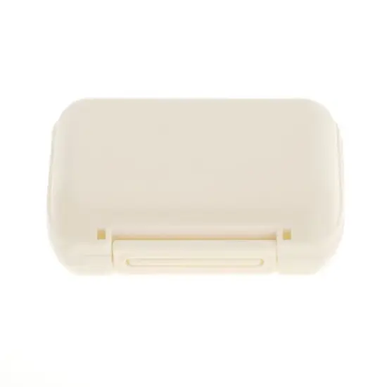 Unique Bargains 7 Grids Double Layers Pill Box 1 Pc image {5}