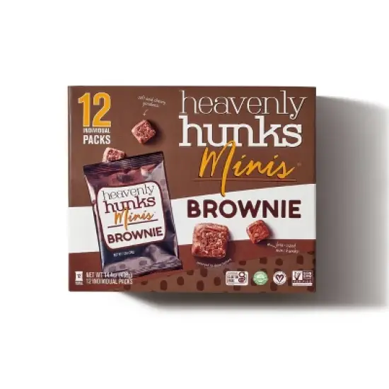 Heavenly Hunks Mini's Brownie Cookie Bites - 14.4oz/12ct image {1}