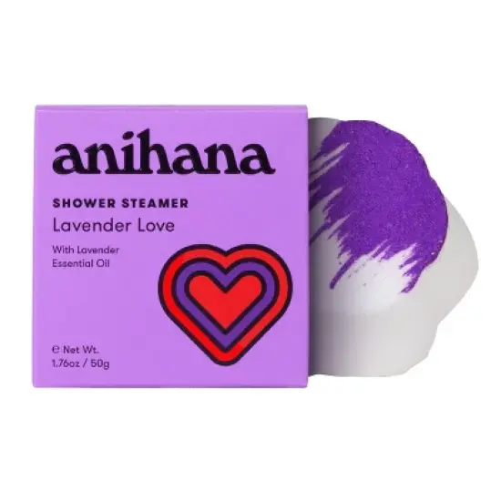 anihana Aromatherapy Essential Oil Lavender Love Shower Steamer - 1.76oz image {7}