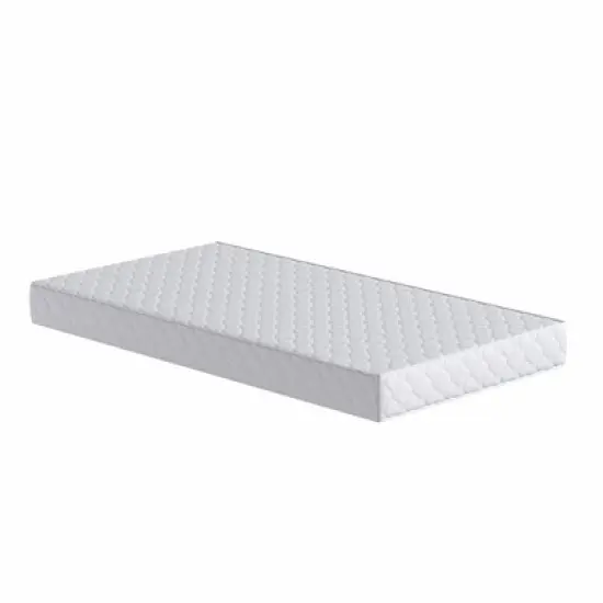 Signature Sleep Sweet Cuddles Crib & Toddler Bed Mattress, White Cloud image {1}