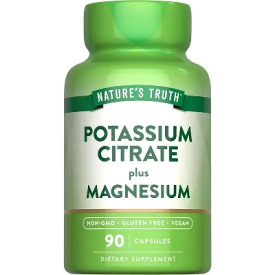 Nature's Truth Potassium Magnesium Citrate Capsules | 90 Count image {7}