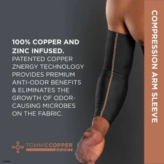 Tommie Copper Compression Arm Support Sleeve image {1}