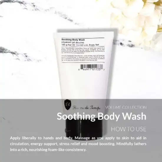 Number 4 - Fleurs de Temps Soothing Body Wash image {2}
