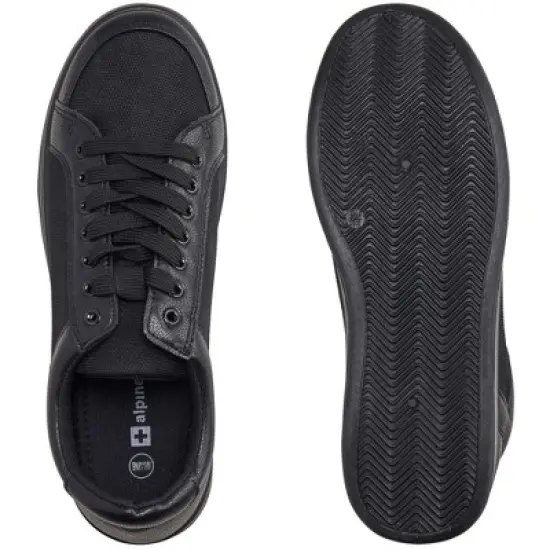 Alpine Swiss David Mens Fashion Sneakers Lace Up Low Top Retro Tennis Shoes image {4}